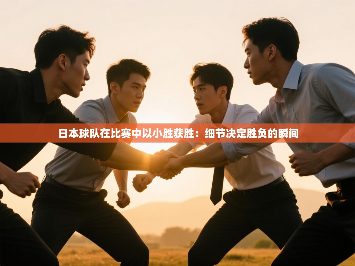 日本球队在比赛中以小胜获胜：细节决定胜负的瞬间